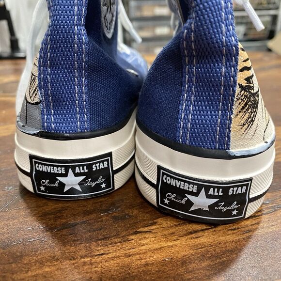 Converse Chuck Taylor All Star Sneaker HandPainted Naruto Men 5.5 Women 7.5 - Picture 7 of 9